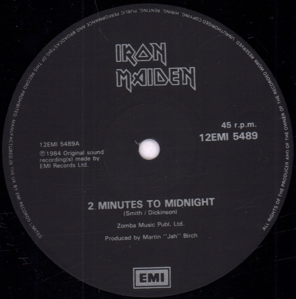 Iron Maiden - 2 Minutes To Midnight - 12 Inch - Image 3
