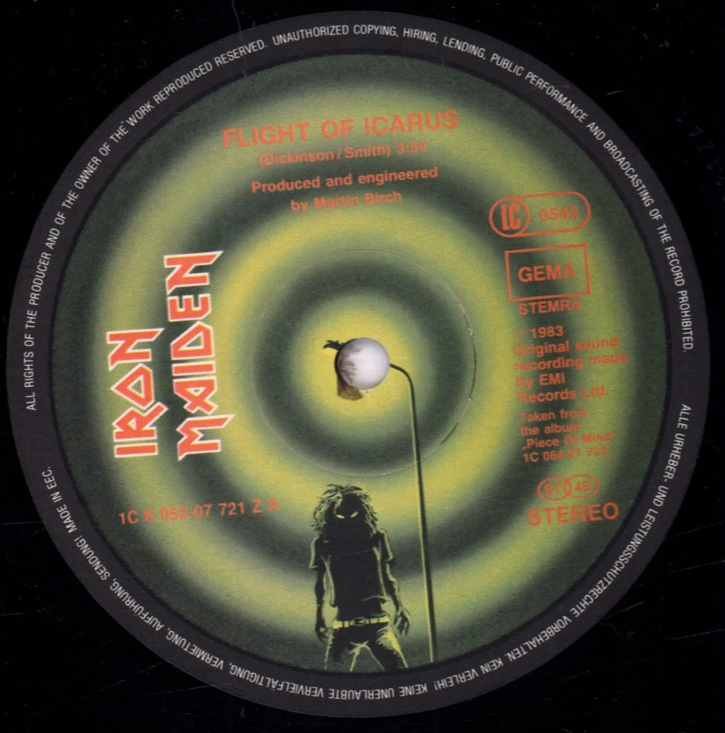 Iron Maiden - Flight Of Icarus - 12 Inch - Image 3