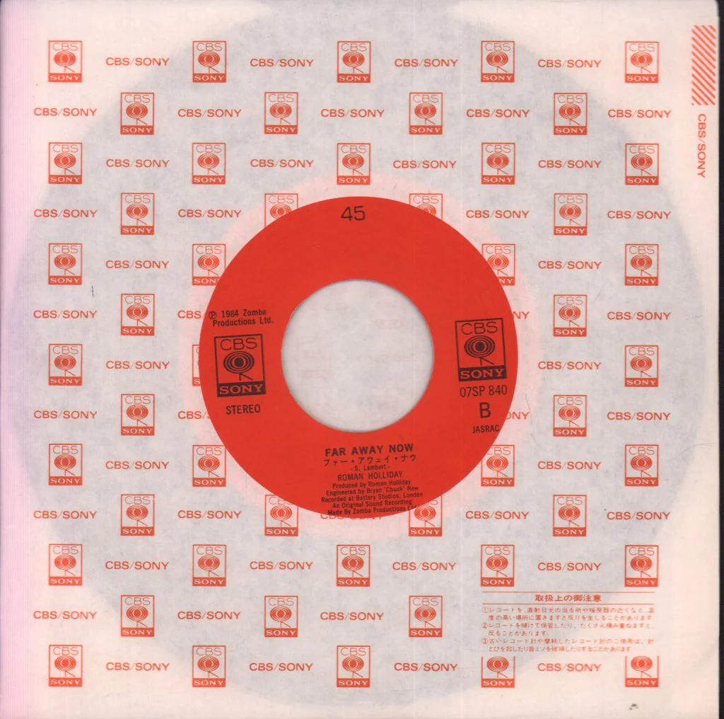 Roman Holliday - Hear It In The Night - 7 Inch - Image 3