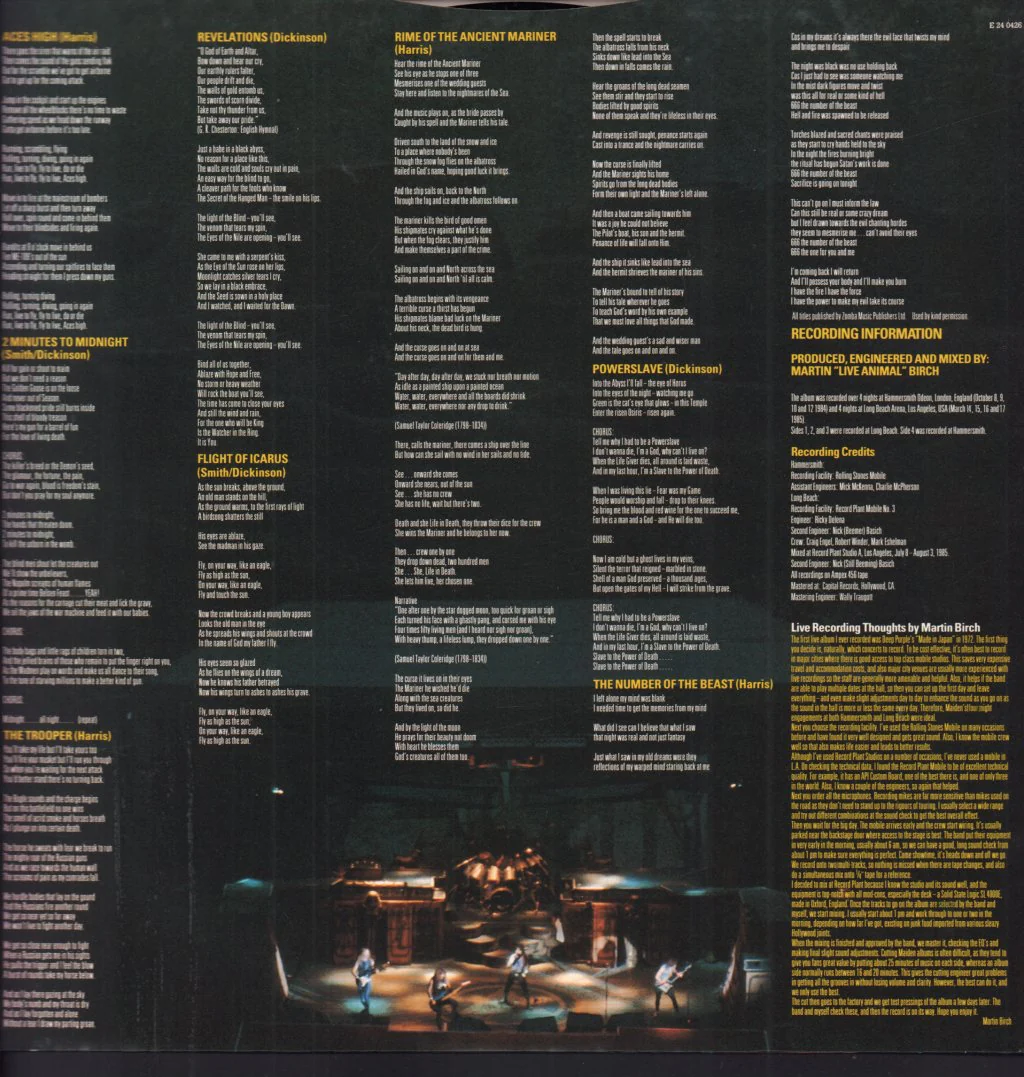 Iron Maiden - Live After Death - Double Lp - Image 8