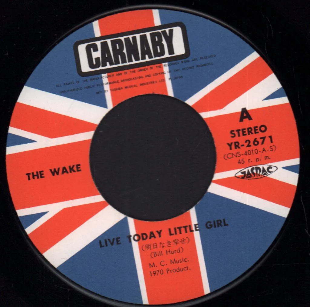 Wake - live today little girl - 7 Inch - Image 4