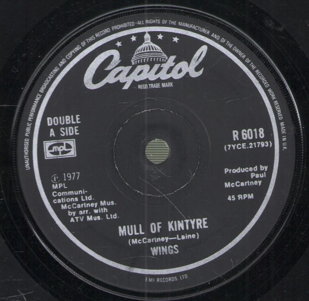 Wings - Mull Of Kintyre / Girls' School - 7 Inch - Image 3