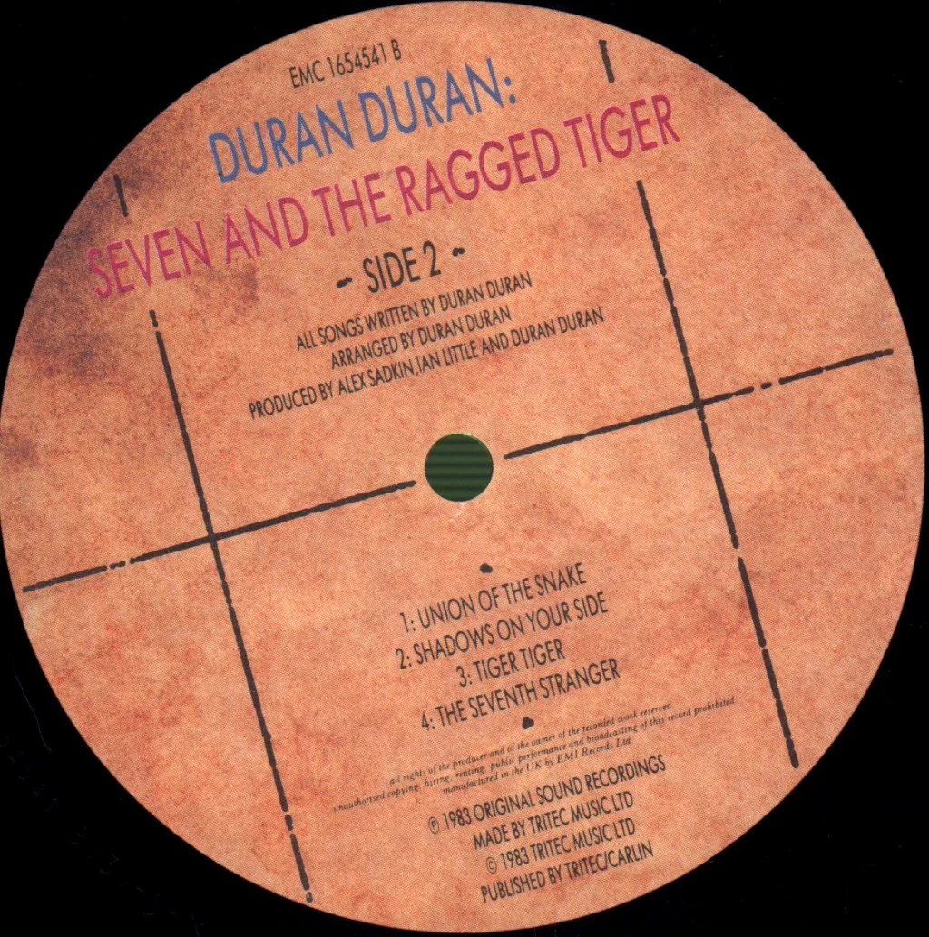 Duran Duran - Seven And The Ragged Tiger - Lp - Image 4