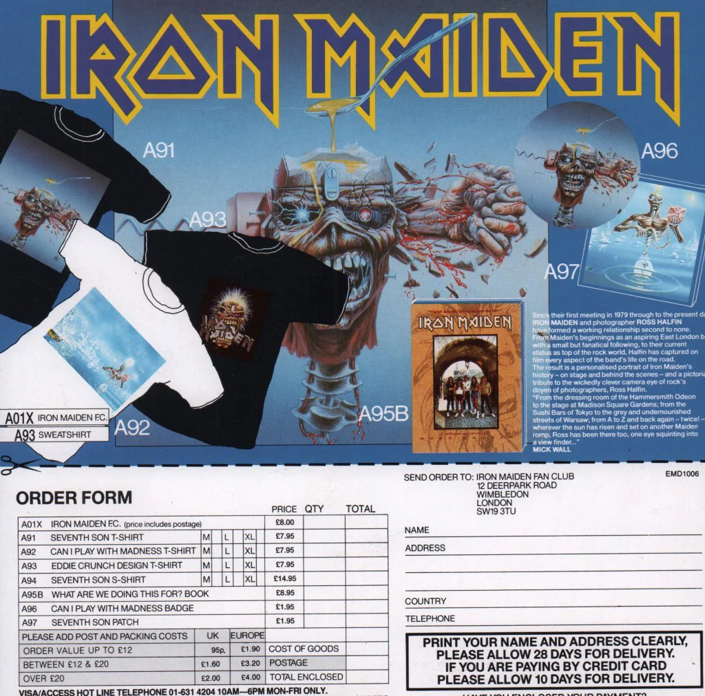 Iron Maiden - Seventh Son Of A Seventh Son - Lp - Image 6