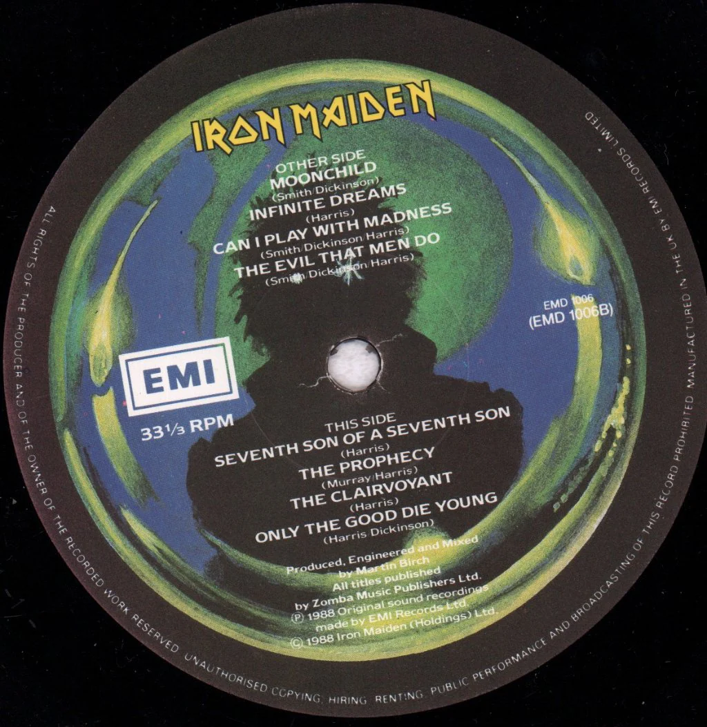 Iron Maiden - Seventh Son Of A Seventh Son - Lp - Image 7