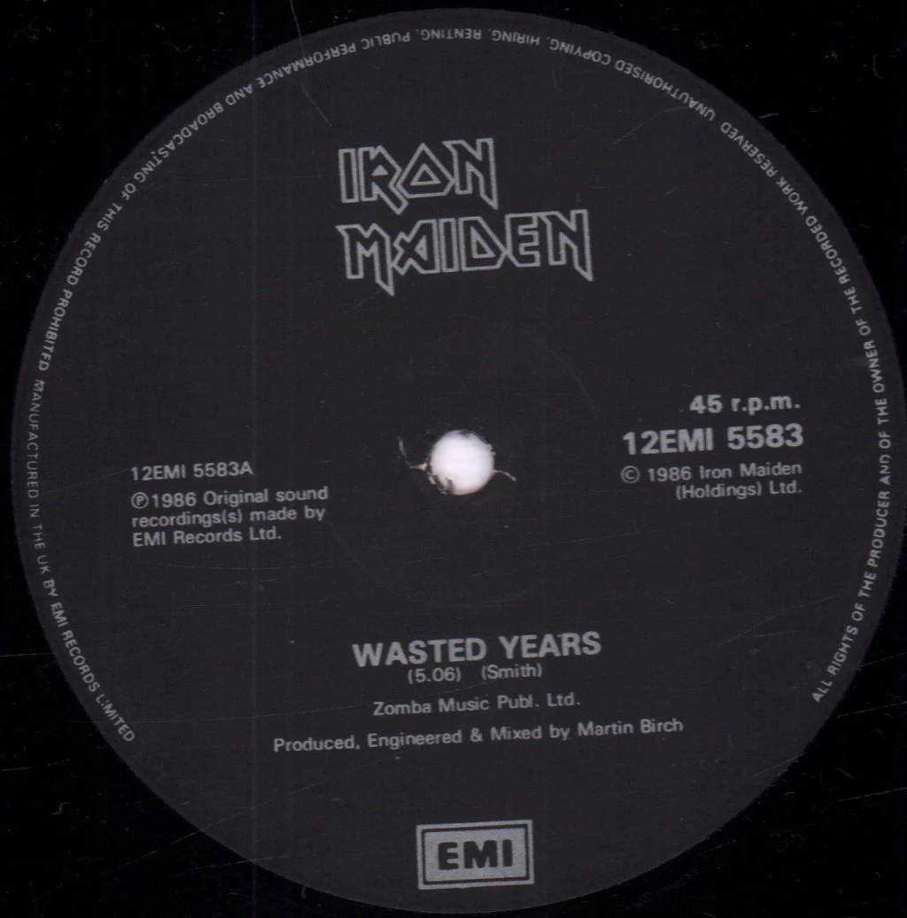 Iron Maiden - Wasted Years - 12 Inch - Image 3